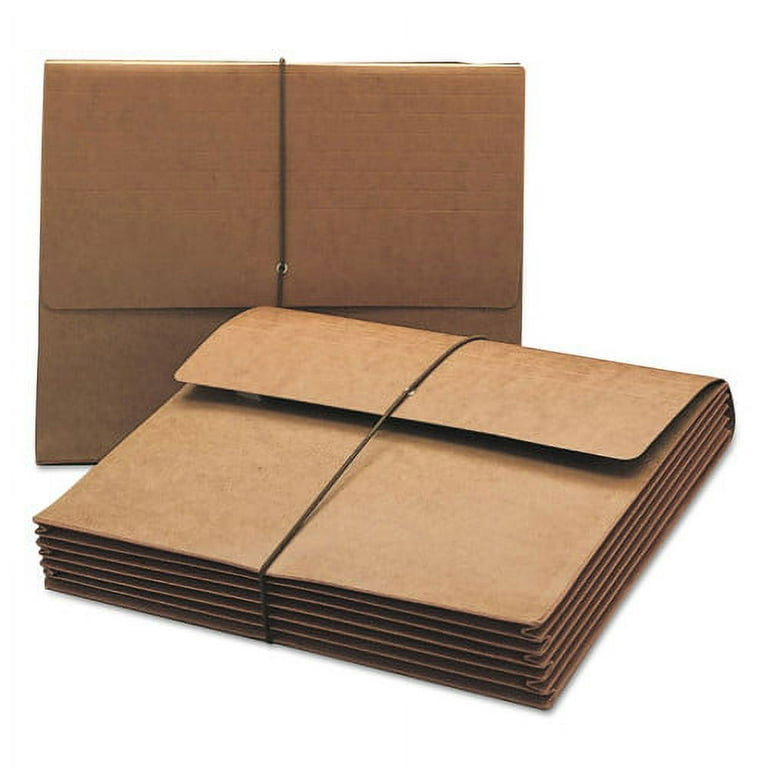 Extra-Wide Expanding Wallets with Elastic Cord, 5.25