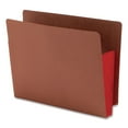 thumbnail image 1 of Smead® Extra-Wide Expansion End-Tab File Pockets, 12"W Body, Letter Size, 30% Recycled, Red, Box Of 10, 1 of 5