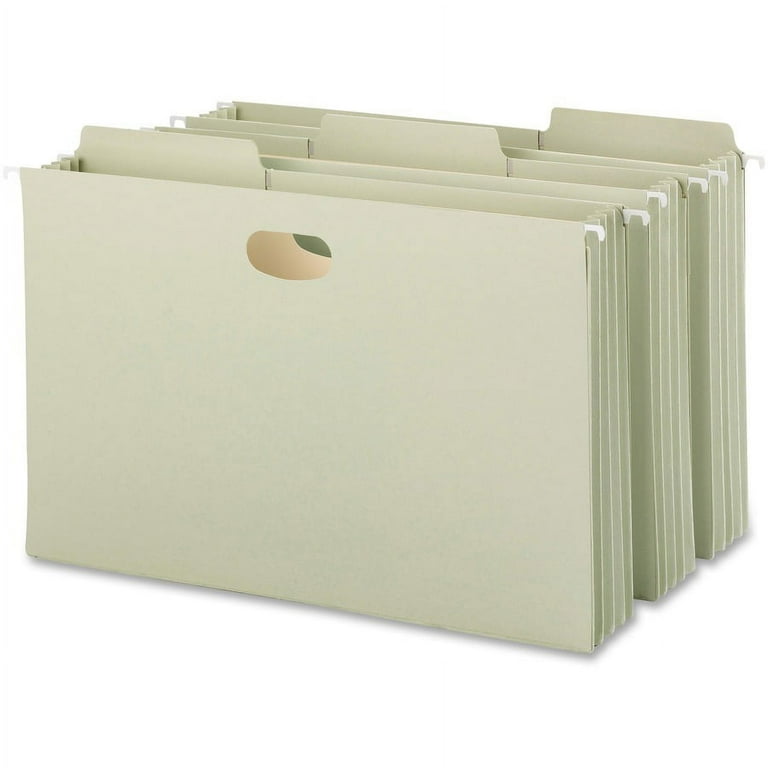 Smead FasTab 1/3 Tab Cut Legal Recycled Hanging Folder - 8 1/2 Smead FasTab 1/3 Tab Cut Legal Recycled Hanging Folder - 8 1/2