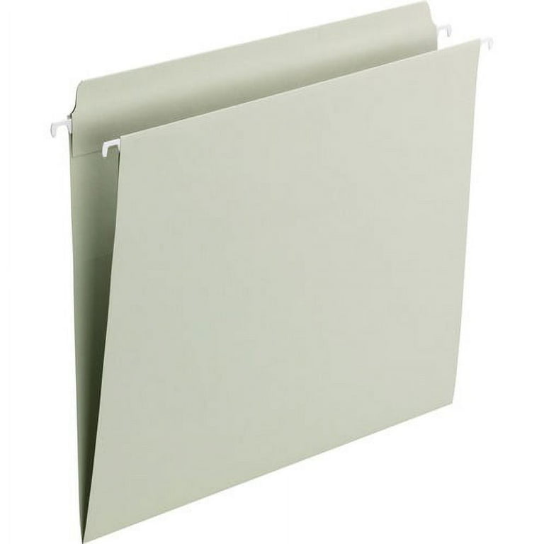 Smead Straight Tab Cut Letter Recycled Top Tab File Folder - 8 1/2 Smead Straight Tab Cut Letter Recycled Top Tab File Folder - 8 1/2