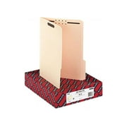 Smead Fastener File Folder, 2 Fasteners, Reinforced 1/3-Cut Tab Right Position, Letter Size, Manila, 50 per Box (14538)