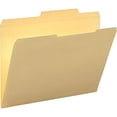 thumbnail image 1 of Smead File Folder, Reinforced 2/5-Cut Right of Center Position, Guide Height, Letter Size, Manila, 100 Per Box (10376), 1 of 5