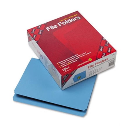 Smead File Folders - Blue - Letter