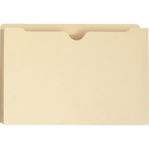 Smead File Jackets Legal - 8 1/2" x 14" Sheet Size - 1 1/2" Expansion - 11 pt. Folder Thickness - Manila - Manila - 2.14 oz - Recycled - 50 / Box