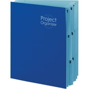 Smead® File Organizer, 10 Tabs, Letter Size, Navy
