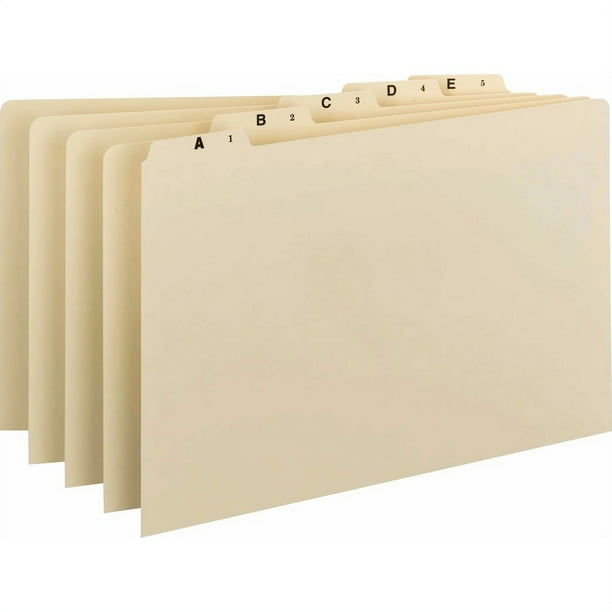 Smead Filing Guides with Alphabetic Indexing - 25 Printed Assorted Tab(s) - Character - A-Z - 25 Tab(s)/Set - 0.50 Smead Filing Guides with Alphabetic Indexing - 25 Printed Assorted Tab(s) - Character - A-Z - 25 Tab(s)/Set - 0.50