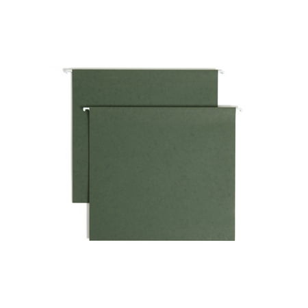 Smead Hanging Box Bottom Folders 3" Green 25/BX Letter (64279)