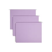 Smead Hanging File Folder with Tab, 1/5- Cut Adjus