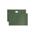 thumbnail image 1 of Smead Hanging File Pockets, 3-1/2 Inch Expansion, Legal Size, Standard Green, 10 Per Box (64320), 1 of 5