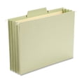 thumbnail image 1 of Smead Hanging Pockets Heavy Duty 3-1/2" Exp. Legal 9/BX Moss 64322, 1 of 5