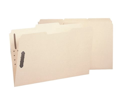 Smead® Heavyweight Manila Fastener Folders, Legal Size, Pack Of 50 ...