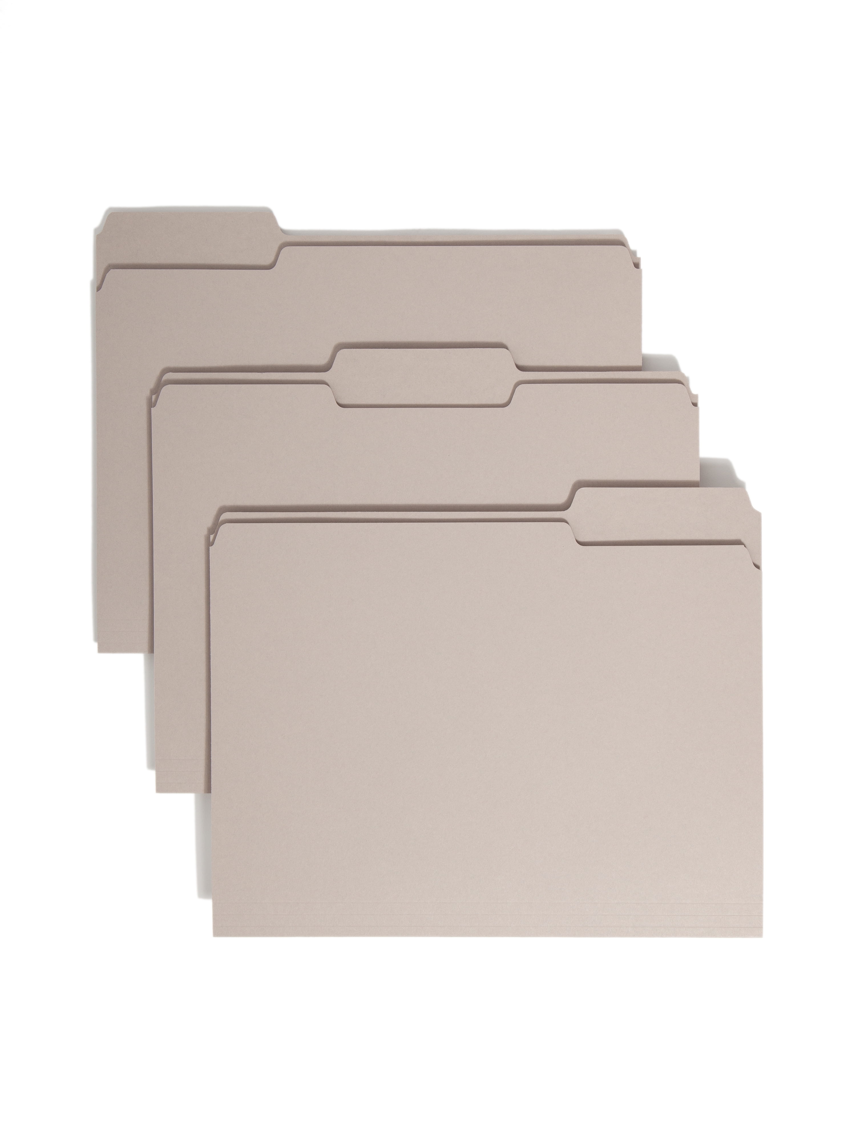Smead Letter 1/3 Cut Top Tab File Folders, Assorted Colors, 100 Count