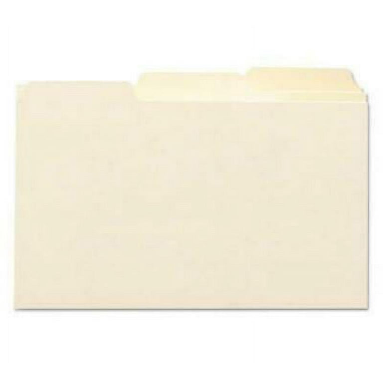 Manila Card Guides, 1/3-Cut Top Tab, Blank, 4 x 6, Manila, 100/Box Manila Card Guides, 1/3-Cut Top Tab, Blank, 4 x 6, Manila, 100/Box
