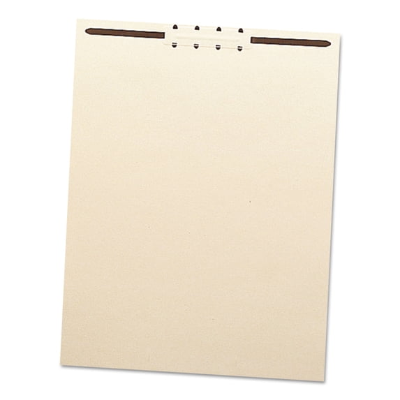 Smead Manila File Backs with 2" Fastener, Letter S