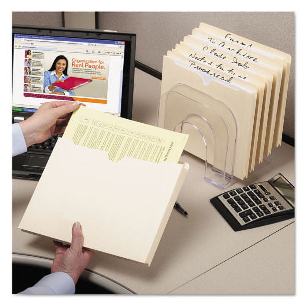 Smead Manila File Jackets, 2Ply Straight Tab, Legal Size, Manila, 50