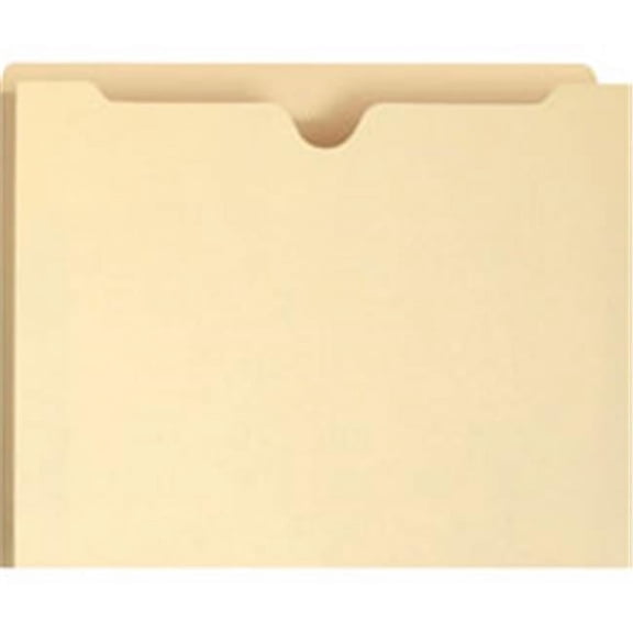 Smead  Manila File Jackets - Manila - 11 Point Stock Full-Height Sides Straight-Cut Tabs