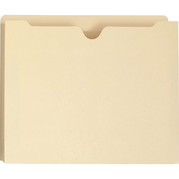 Smead Manila File Jackets Reinforced 1"Exp 50/BX Letter (75520)