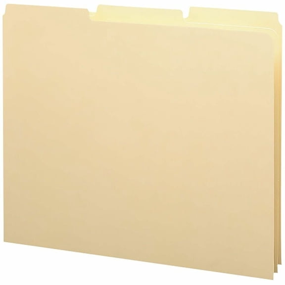 Smead Manila Guides, Blank Tab