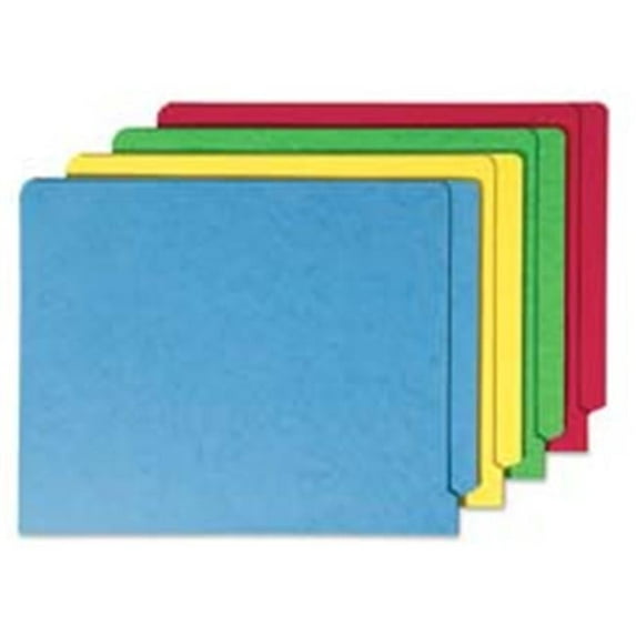 Smead Manufacturing Company End Tab Folder- Straight Tab Cut- Letter- 9-.50in.H- BE