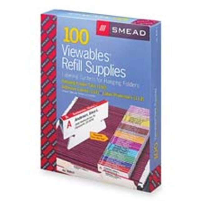Kit Labels Smead Manufacturing Company Labeling System Supplies Kit- 100 Tabs- 112 ...
