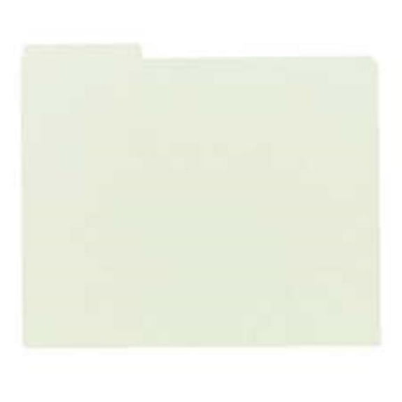 Smead Manufacturing Company SMD52334 Pressboard File Guide- .33 Tab Cut- Legal- Green