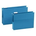 thumbnail image 1 of Smead Manufacturing Company SMD64270 Hanging Pockets- 3in. Expansion- Letter- Sky Blue, 1 of 3