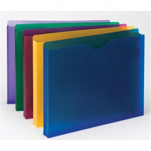 Smead Poly Expanding File Pockets