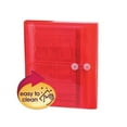 thumbnail image 1 of Smead Poly String and Button Interoffice Envelopes, Open-Side , 9.75 x 11.63, Transparent Red, 5/Pack, Each, 1 of 3