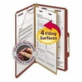 thumbnail image 1 of Smead Pressboard Classification File Folder, SafeSHIELD Fasteners, 1 Divider, 2", 1 of 5