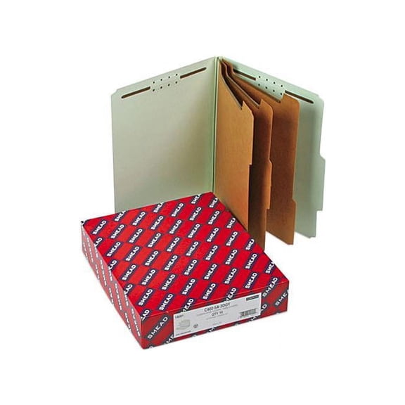 Smead Pressboard Classification File Folder with S