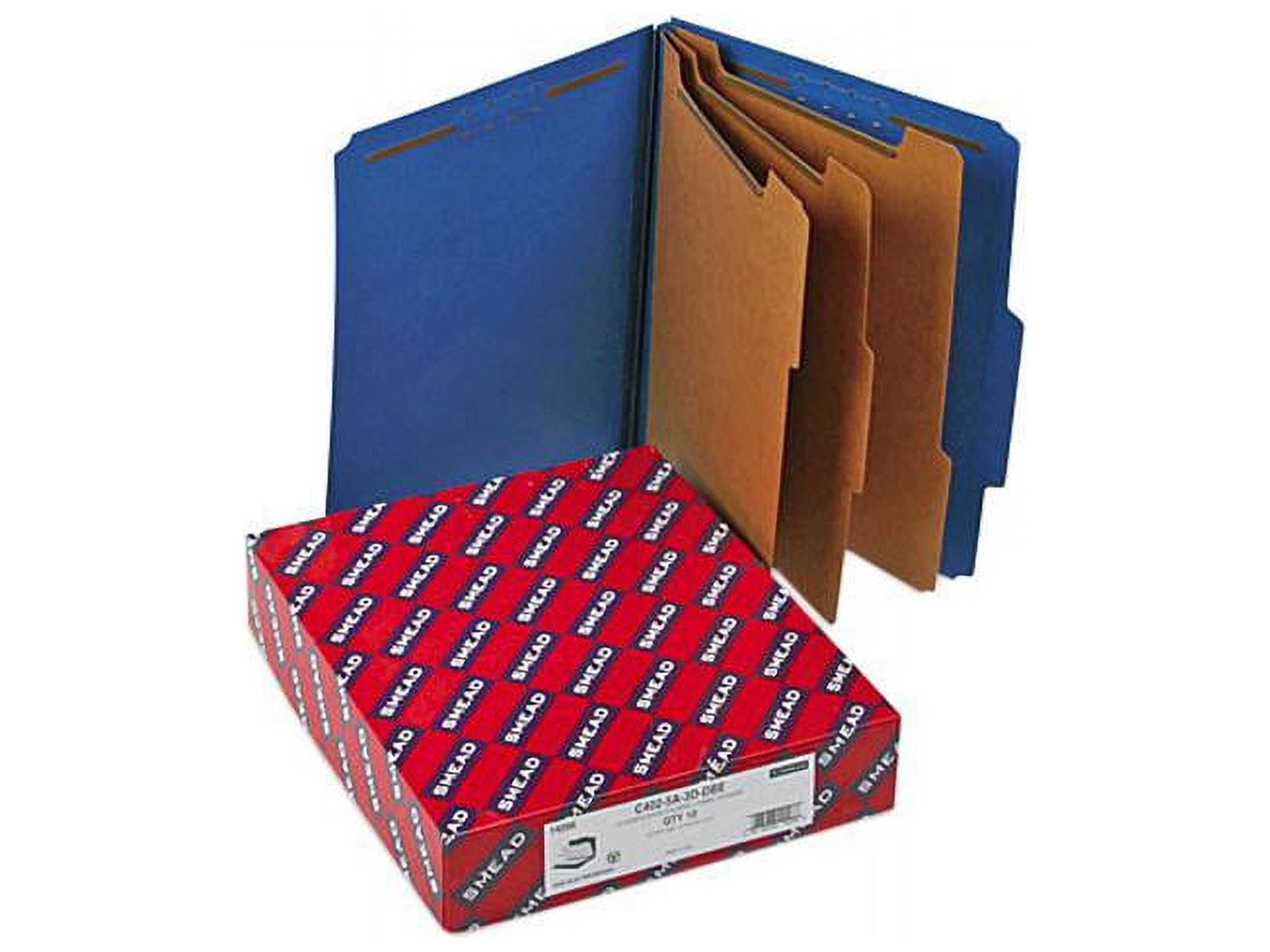 Smead Pressboard Classification File Folder with S