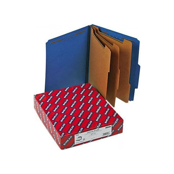 Smead Pressboard Classification File Folder with S