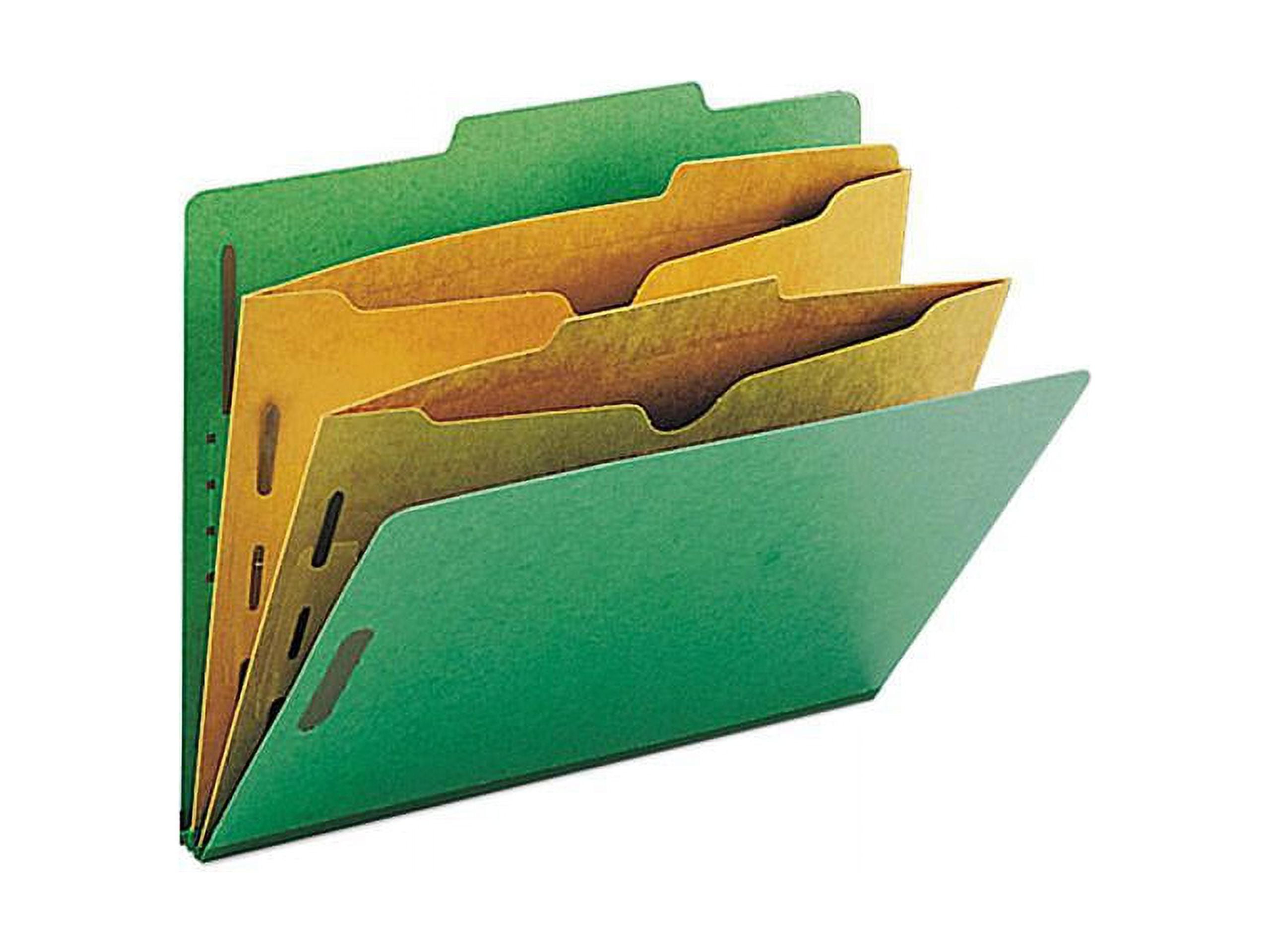 Smead Pressboard Classification Folder with Pocket