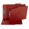 thumbnail image 1 of Smead Pressboard Fastener File Folder with SafeSHIELDÂ® Fasteners, 2 Fasteners, 1/3-Cut Tab, 2" Expansion, Letter Size, Bright Red, 25 per Box (14936), 1 of 6