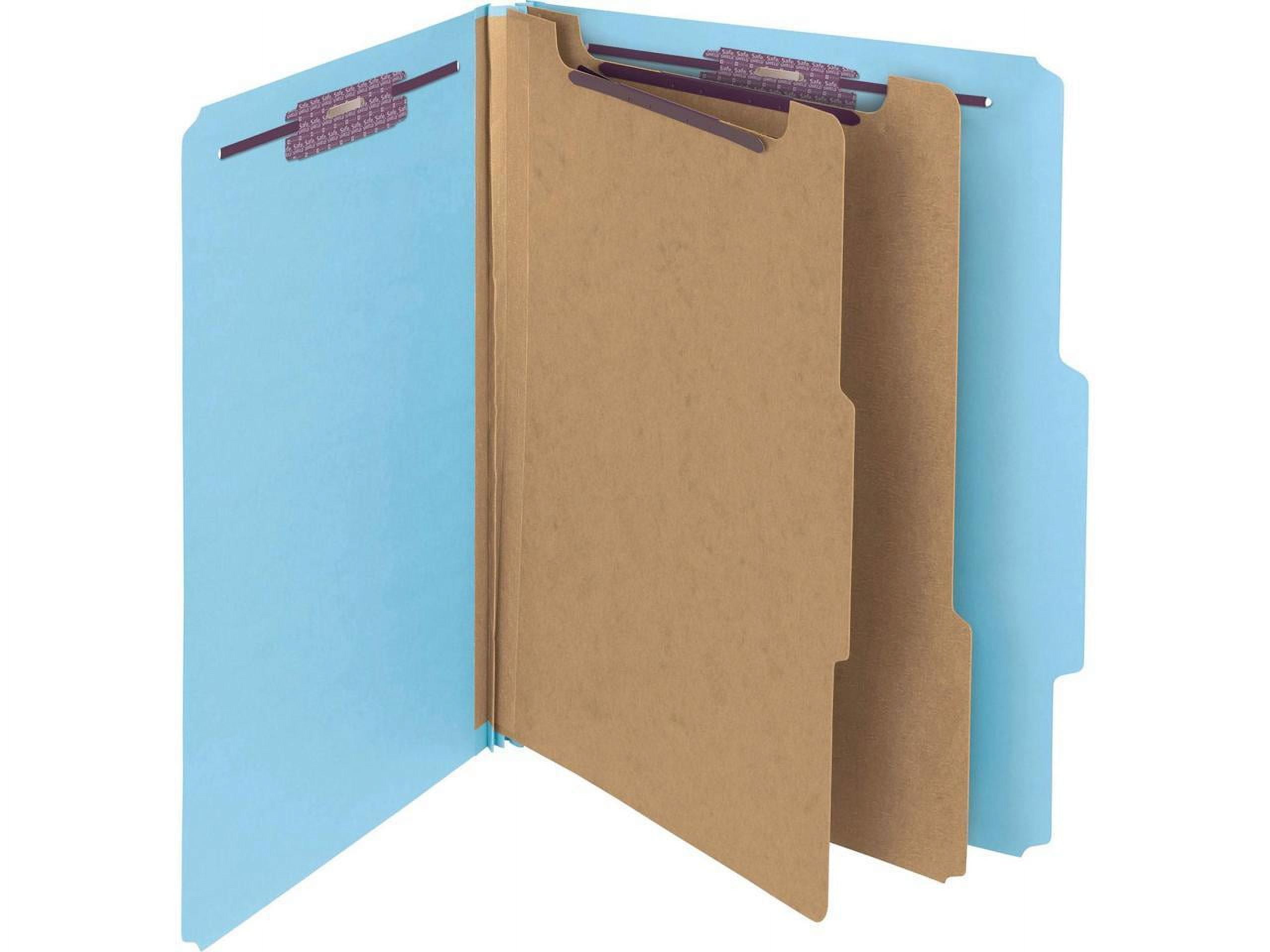 Smead Pressguard® Classification File Folder With Safeshield® Fastener