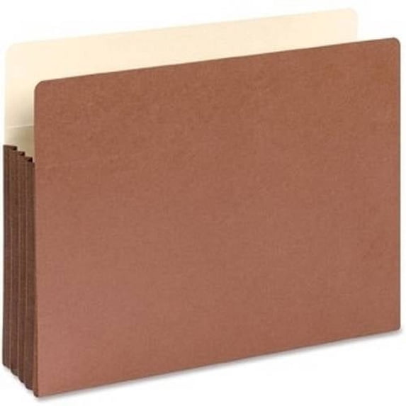 Smead Redrope Pockets 3.5" Exp Fully-Lined Gusset File 10/BX Letter (73264)