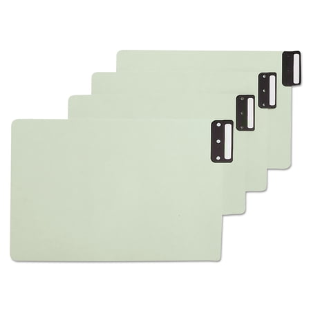 Smead, SMD63235, 100% Recycled Filing Guides with Vertical Extra-Wide Blank Tab, 50 / Box
