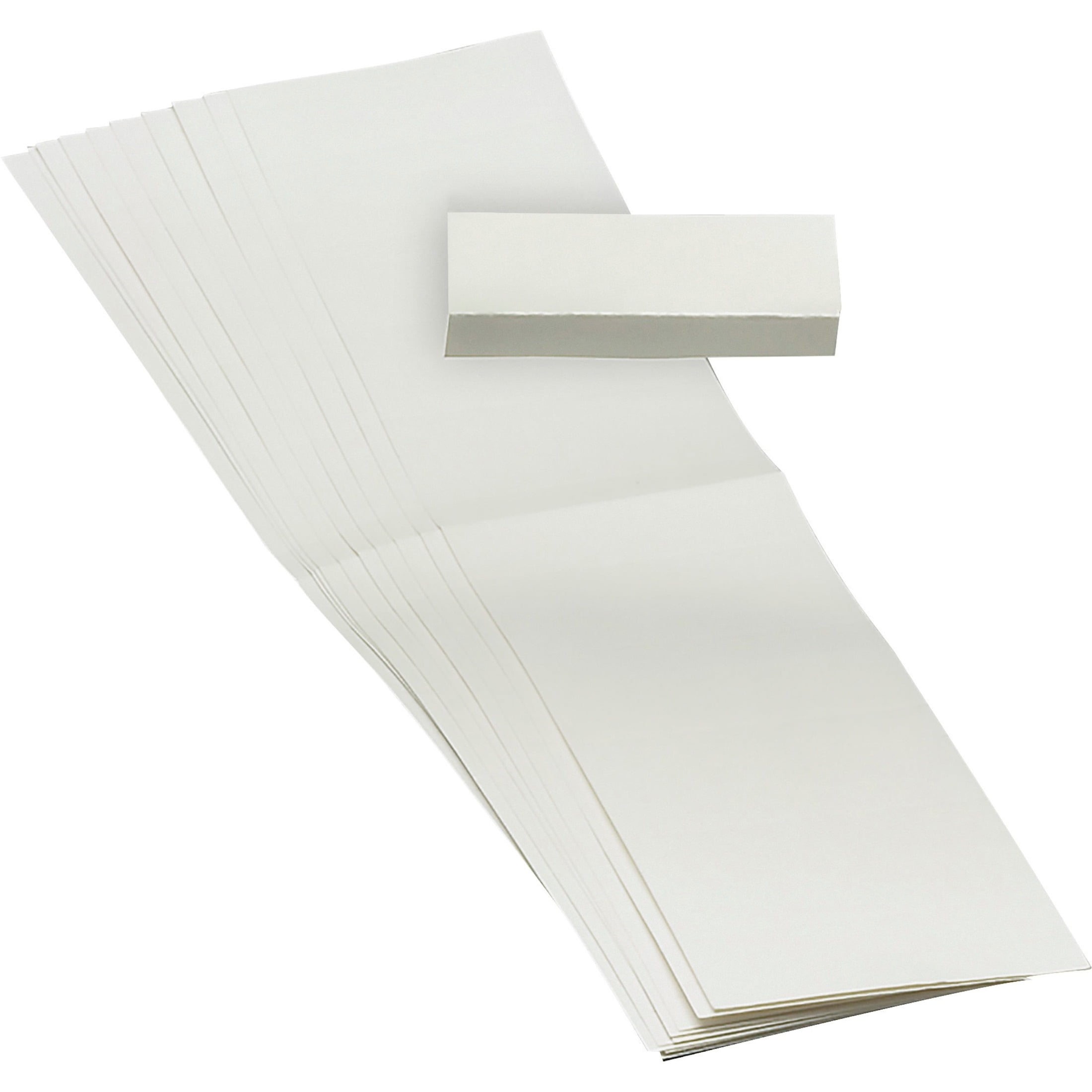 Smead, SMD68620, White Replacement Tab Inserts, 100 / Pack - Walmart.com