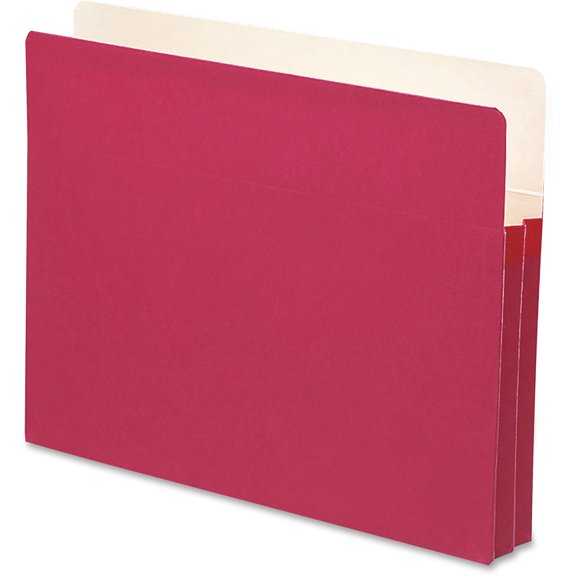 Smead, SMD73221, File Pocket, 1 Each, Red