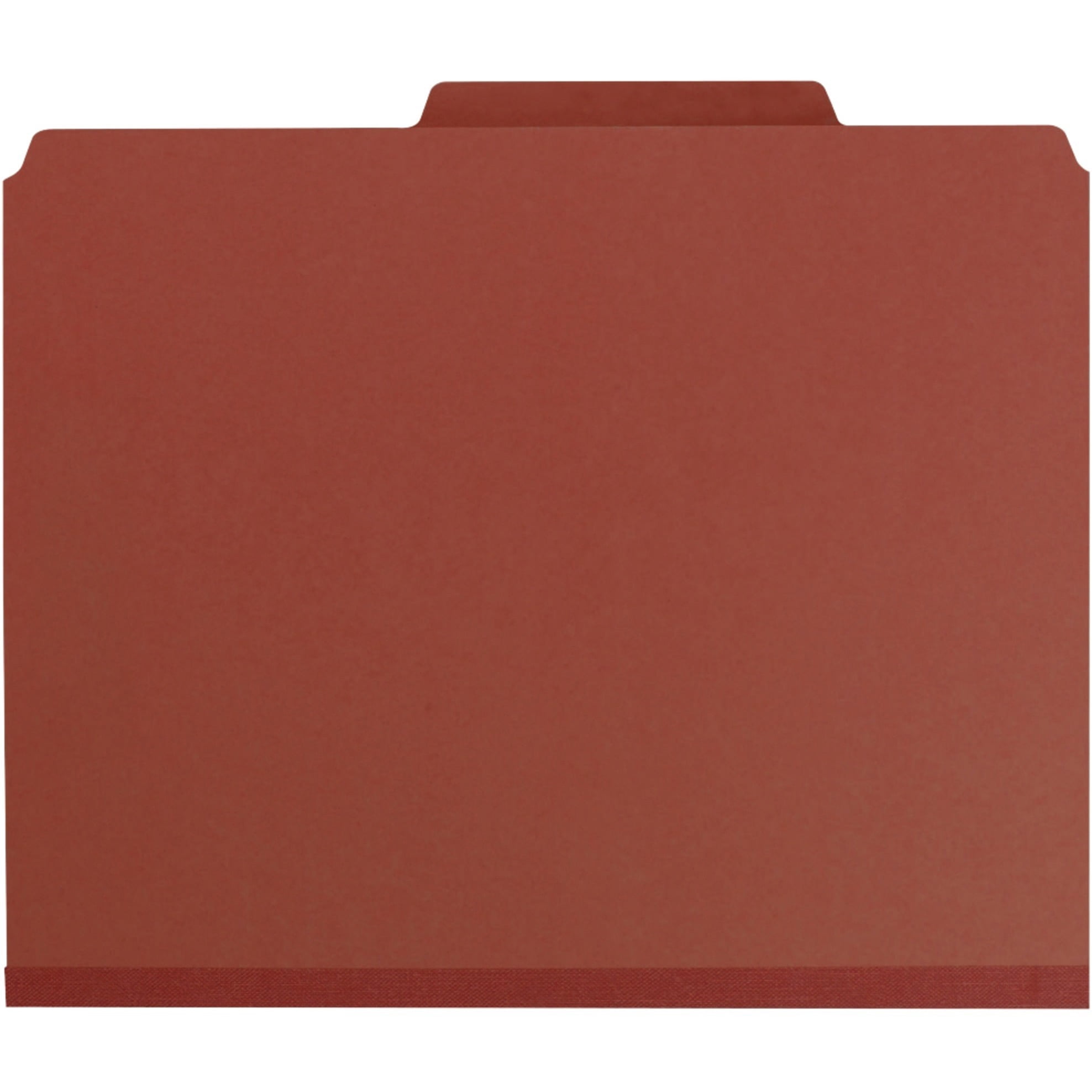Smead SafeSHIELD® Class Folders Pkt Div 2 Div Red 10/BX Letter (14079)