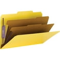 thumbnail image 1 of Smead SafeSHIELD® Classification Folder 2 Div Yellow 10/BX Lgl (19034), 1 of 12