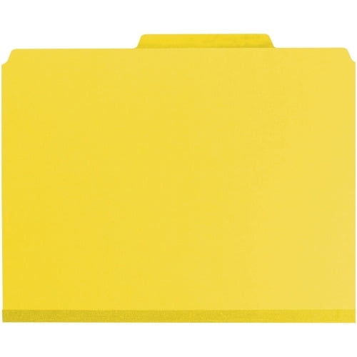 Smead SafeSHIELD Fasteners 3-Div Classification Folders Letter - 8 1/2" x 11" Sheet Size - 3" Expansion - 2 Fastener(s) - 2" Fastener Capacity for Folder - 2/5 Tab Cut - Right of Center Tab Location -