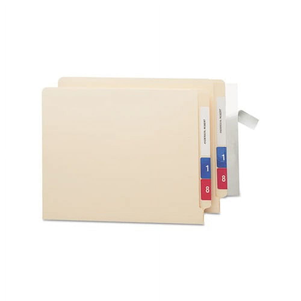 Seal and View File Folder Label Protector, Clear Laminate, 8 x 1.69, 100/Pack Seal and View File Folder Label Protector, Clear Laminate, 8 x 1.69, 100/Pack