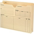 Smead Straight Tab Cut Letter Recycled File Jacket 2" Folder Capacity