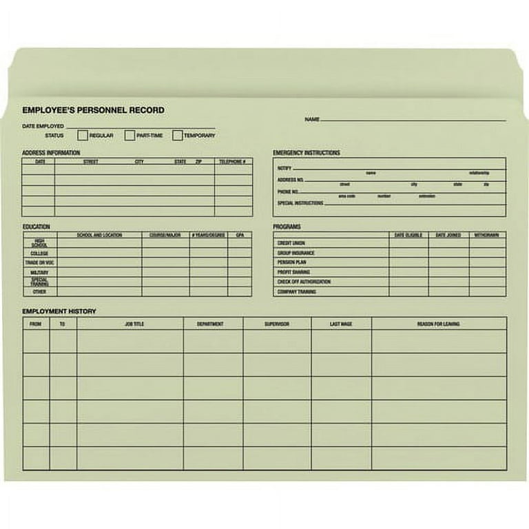 Smead Straight Tab Cut Letter Recycled Top Tab File Folder - 8 1/2 Smead Straight Tab Cut Letter Recycled Top Tab File Folder - 8 1/2