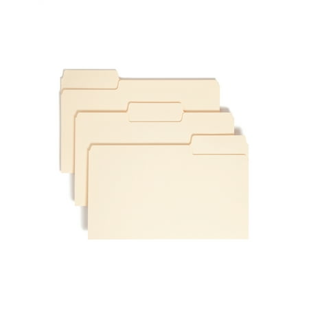 Smead SuperTab® Folder Legal Size Manila 100 Per Box (15301)