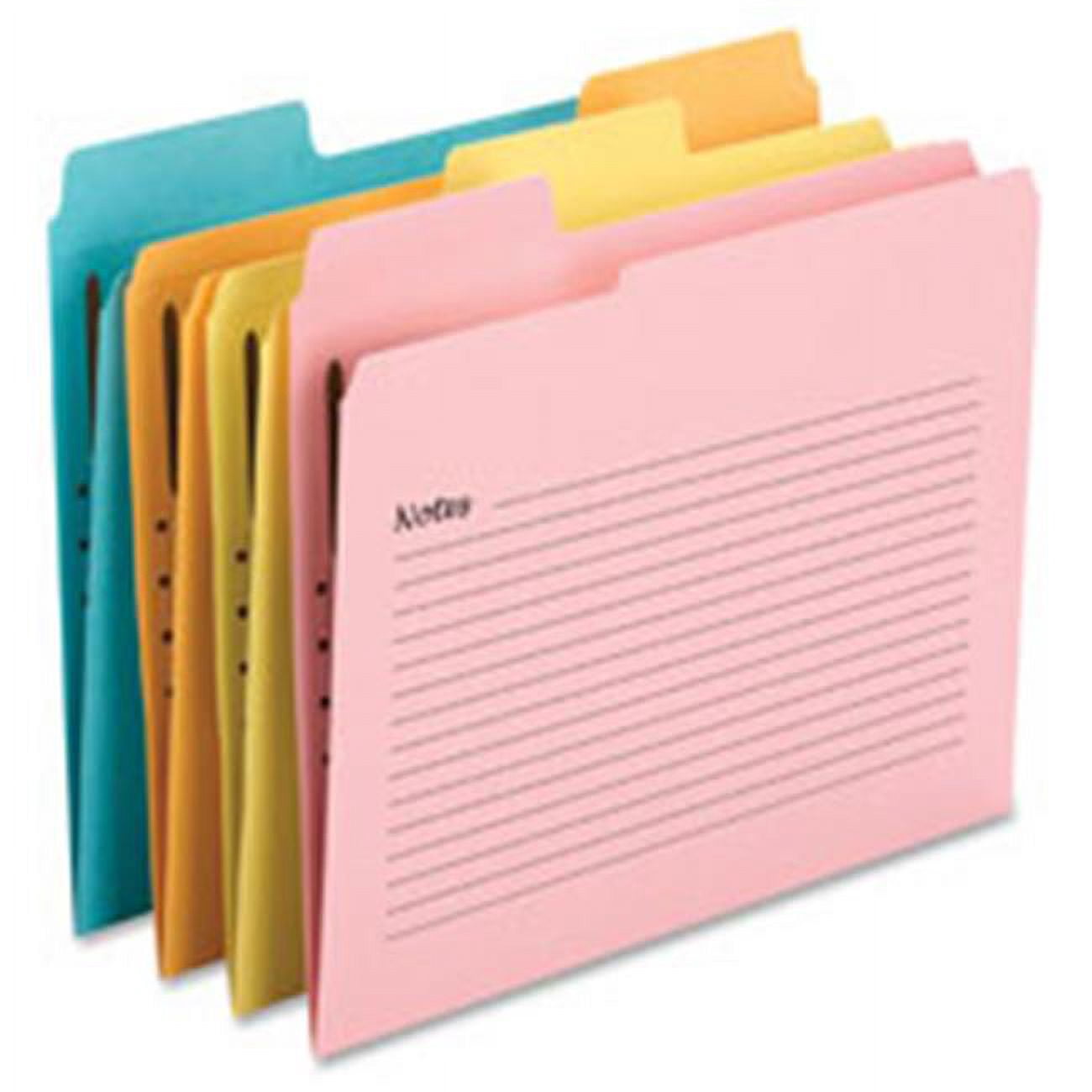 Smead SuperTab Notes Fastener Folders - Manila - Letter Size 24/Pack ...