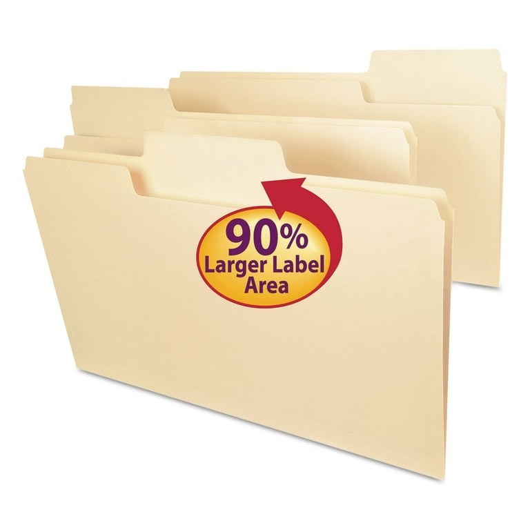 SuperTab Reinforced Guide Height Fastener Folders, 14-pt Manila, 0.75 SuperTab Reinforced Guide Height Fastener Folders, 14-pt Manila, 0.75