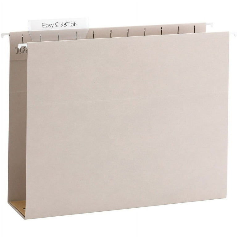 Smead TUFF 1/3 Tab Cut Letter Recycled Hanging Folder - 8 1/2 Smead TUFF 1/3 Tab Cut Letter Recycled Hanging Folder - 8 1/2