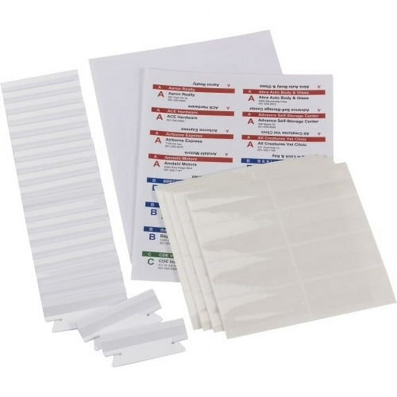 Smead Viewables Premium 3D hanging Folder Tabs and Labels 1 1/4" Width x 3 1/2" Length - 25 / Box